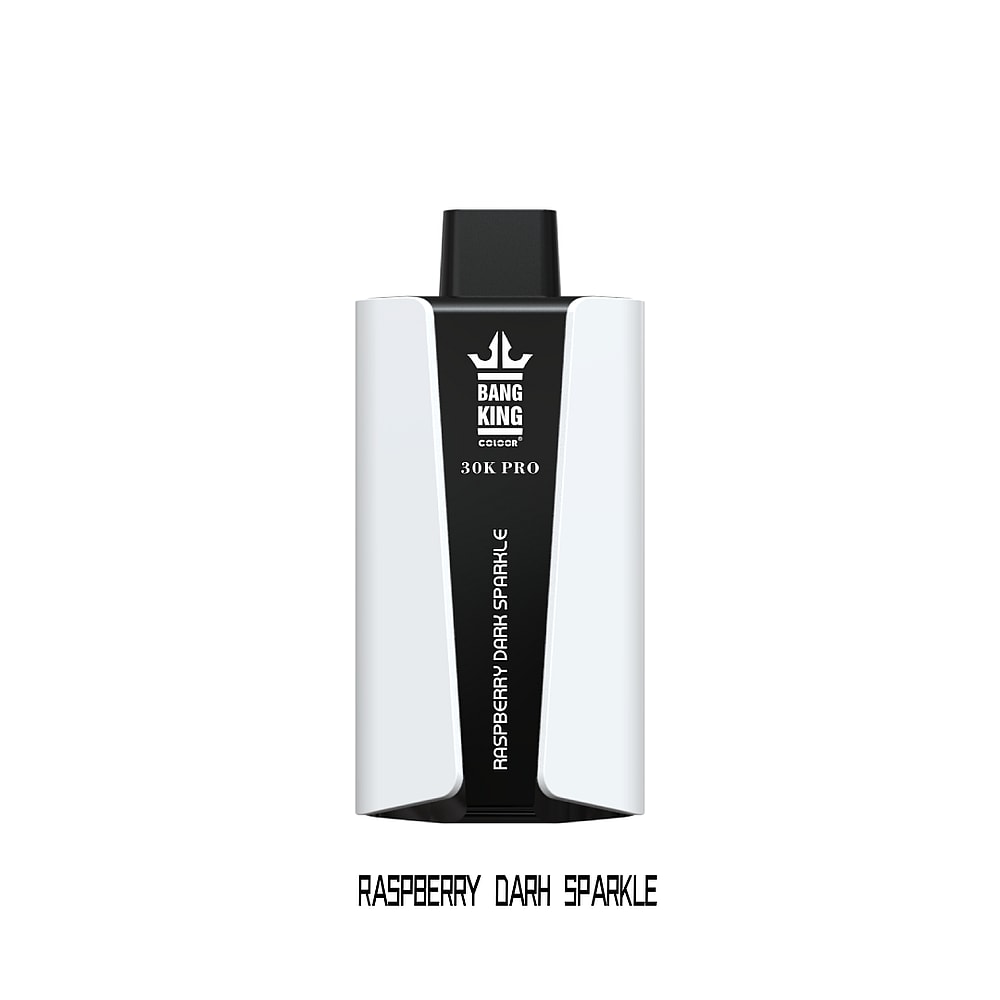 Dispositivo di svapo Bang King 30K Pro con aroma Raspberry Dark Sparkle