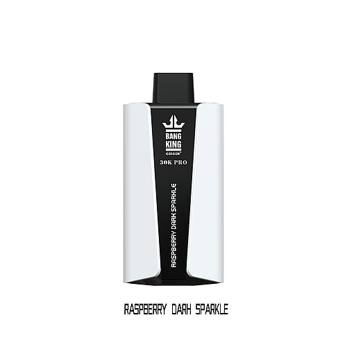 Dispositivo di svapo Bang King 30K Pro con aroma Raspberry Dark Sparkle