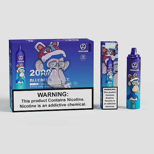 UZY Tornado 20000 PUFFS VAPE: svapo monouso ad alto volume con e-liquid precaricato e batteria ricaricabile per un'esperienza di svapo senza pari