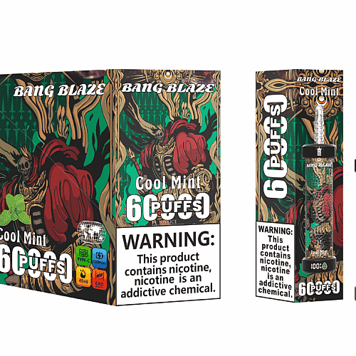 Bang Blaze 60000 Puffs Einweg-Vape – 1000 mAh, LED-Anzeige, 40 ml, 0,6 Ω Spule